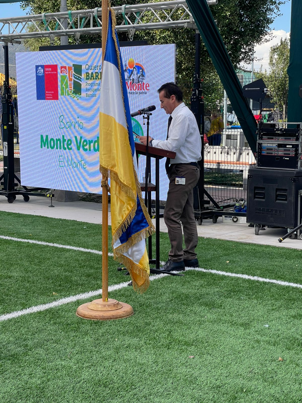 Inauguración de Cancha